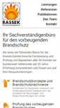 Mobile Screenshot of brandschutzbuero.de